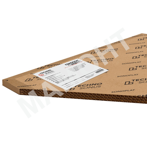 Панель звукоизоляционная ТехноСонус СоноПлат Стандарт Плюс 12 мм, 0,96 м2