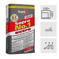Клей для плитки высокоэластичный Sopro N1/400 extra, 22,5 кг