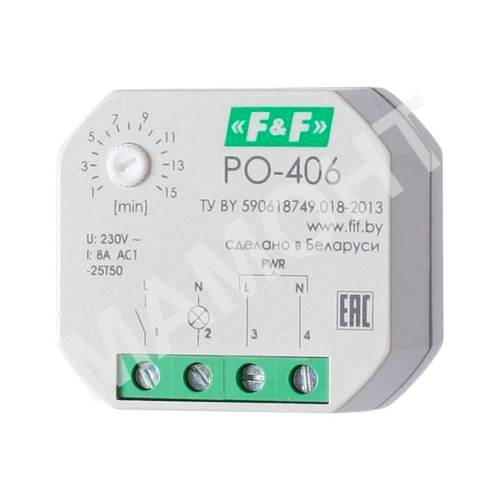 Реле времени Евроавтоматика PO-406