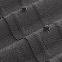 Лист кровельный Onduline ''Smart'' антрацитово-серый 1.95 x 0.95 м