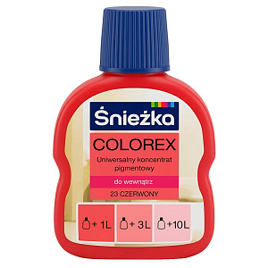 Пигмент концентрат Sniezka Colorex №23 красный, 100 мл
