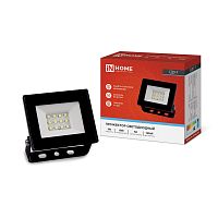 Прожектор светодиодный СДО-7 20Вт черный IN HOME