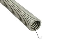 Труба гофрированная ПВХ 16 мм с зондом (10 м) ЮПИТЕР (JP3110-11)