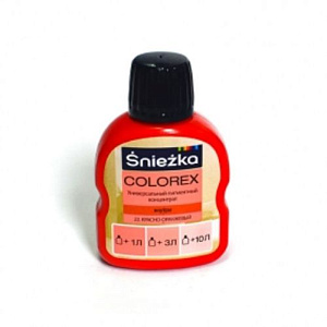 Пигмент концентрат Sniezka Colorex №22 красно-оранжевый, 100 мл