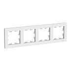 Рамка Systeme Electric ATLASDESIGN 4-постовая, белый