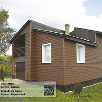 Фасадная панель Ю-Пласт Hokla ВИНТАЖ Корица