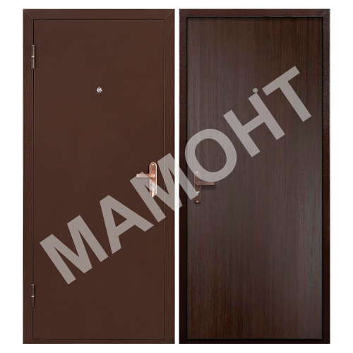 Дверь СПЕЦ PRO Антик медь / Венге Промет