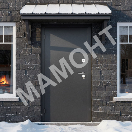 Дверь АРКТИК ЭКО Букле графит / Сканди Промет - Фото 3