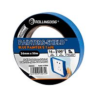 Лента малярная Rollingdog PAINTERS-SHIELD 24 мм x 50 м, серия Professional (80022)