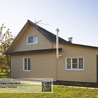 Сайдинг виниловый Ю-Пласт Timberblock КЕДР Светлый