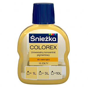 Пигмент концентрат Sniezka Colorex №13 желтый, 100 мл