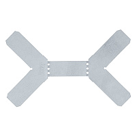 Соединитель угловой 90° Knauf (0.9 мм) для CD-профиля