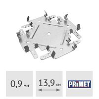 Соединитель одноуровневый ''краб'' (0.9 мм) для CD-профиля