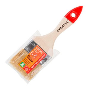 Кисть плоская 2,5" (63 мм) STARTUL STANDART+ (ST0100-63)