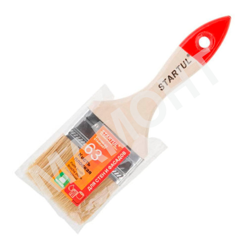 Кисть плоская 2,5" (63 мм) STARTUL STANDART+ (ST0100-63)