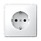 Розетка Systeme Electric ARTGALLERY с заземлением, белый