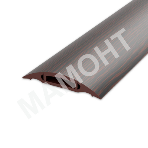 Порог с монтажным каналом 42 мм 1,6 м Ideal, 301 Венге