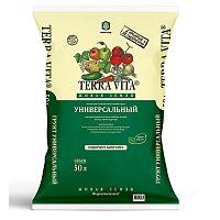 Грунт Terra Vita Живая земля Универсальный, 50 л