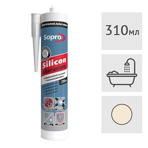 Силиконовый герметик Sopro 062 (28) жасмин, 310 мл