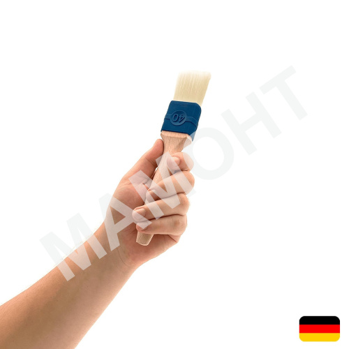 Кисть плоская для красок на водной основе 40 мм МАМОНТ (INS-MMNT-1089)