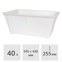 Ящик (контейнер) строительный прямоугольный 40 л БЗПИ (С267-3567)