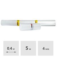 Пленка полиэтиленовая воздушно-пузырьковая бесцветная 0,4 х 5 м UNIBOB