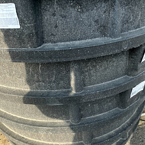 Люк канализационный композитный Plastkraft В125 черный