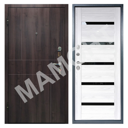 Дверь УРБАН ПАСАДЕНА Орех темный / Сканди Промет