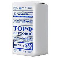Торф верховой Двина (pH 2,5-3,5) 250 л