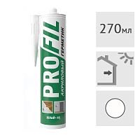 Акриловый герметик Soudal Profil белый, 270 мл