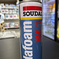 Пена монтажная Soudal Soudafoam Maxi 70 профессиональная, 870 мл