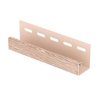 J-планка Ю-Пласт 3 м, Лиственница Светлая