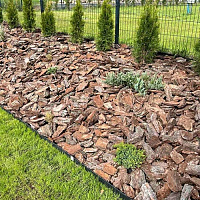 Кора мульча сосновая крупная декоративная Elitte Terre, 50 л