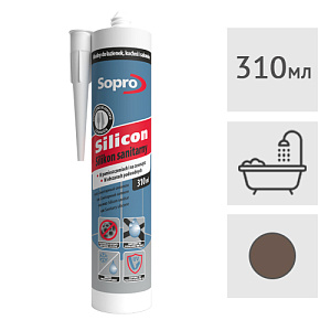 Силиконовый герметик Sopro 066 (55) махон, 310 мл