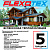 Подложка 5 мм Flexotex, 105 см x 50 м (52,5 м.кв.) - Превью 2