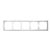 Рамка Systeme Electric ARTGALLERY 5-постовая, белый