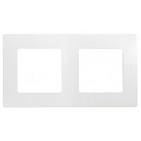Рамка Legrand ETIKA 2-постовая, белый