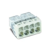 Клемма на 8 проводников (0,5-2,5 мм2) без пасты WAGO (2273-208)