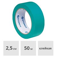 Лента малярная тонкая гладкая 25 мм х 50 м STORCH Das Dunkelgrüne зеленая