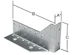 Опора балки левая 25 x 140 x 76 мм OB L STARFIX (SMP-46183-1)