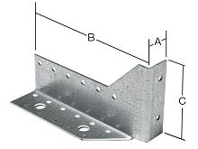 Опора балки левая 25 x 140 x 76 мм OB L STARFIX (SMP-46183-1)