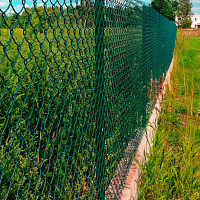 Сетка Рабица (2,4 мм, 55 x 55 мм) 10 x 1,8 м (RAL6005, зеленая)