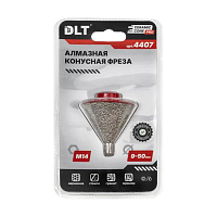 Алмазная конусная фреза DLT CERAMIC CONE PRO, 9-50 мм (4407)