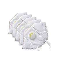 Респиратор с клапаном выдоха KN95 FFP2