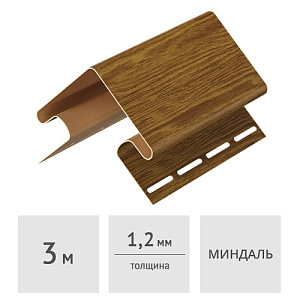 Угол внешний Docke LUX 3 м, миндаль