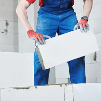 Блок газосиликатный ЗАБУДОВА 150 x 250 x 625 мм (до 10% колотые)