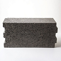 Блок керамзитобетонный 250 x 185 х 490 мм ТермоКомфорт (до 5% колотые)