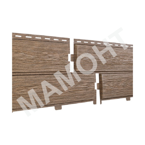 Фасадная панель Ю-Пласт Hokla ЛИСТВЕННИЦА Медовая