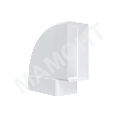 Колено горизонтальное 90° для плоских каналов ERA - Фото 4