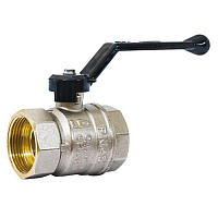 Кран шаровый латунный полнопроходной ММ рычаг хром. LD Pride